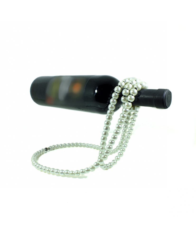 Portabottiglie perle bianco - Marplashop