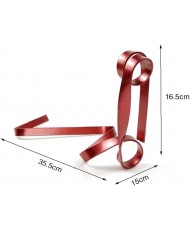 Ribbon wine bottle holder
