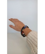 Bracelets with hard stones