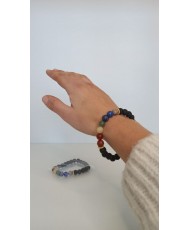 Bracelets with hard stones