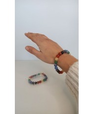 Bracelets with hard stones