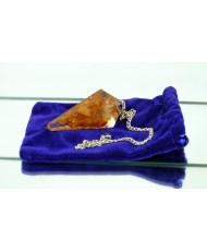 Carnelian esoteric pendulum