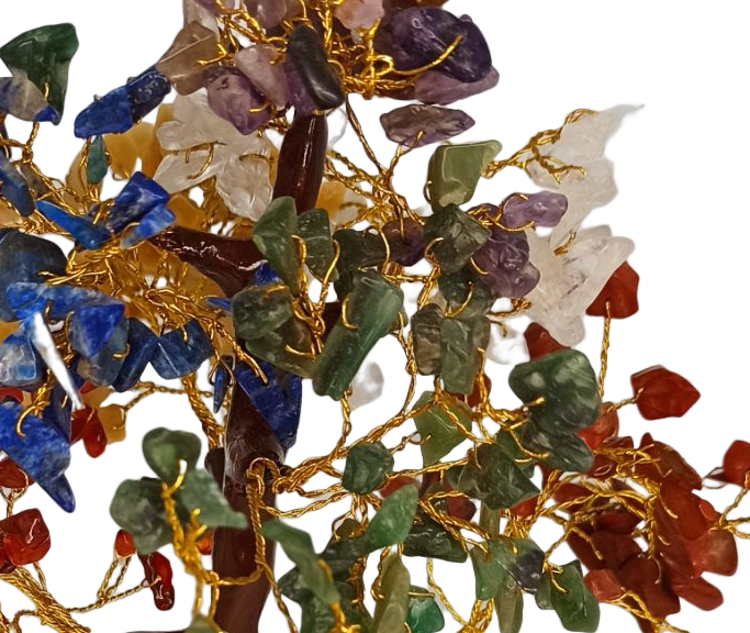 Dettaglio colori albero 7 chakra - Marplashop